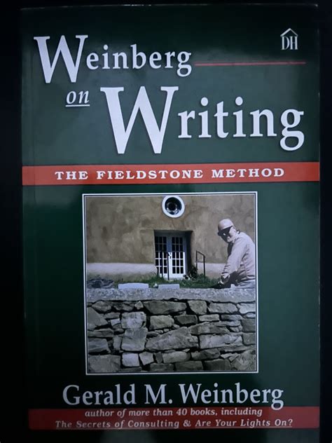 weinberg on writing the fieldstone method Epub